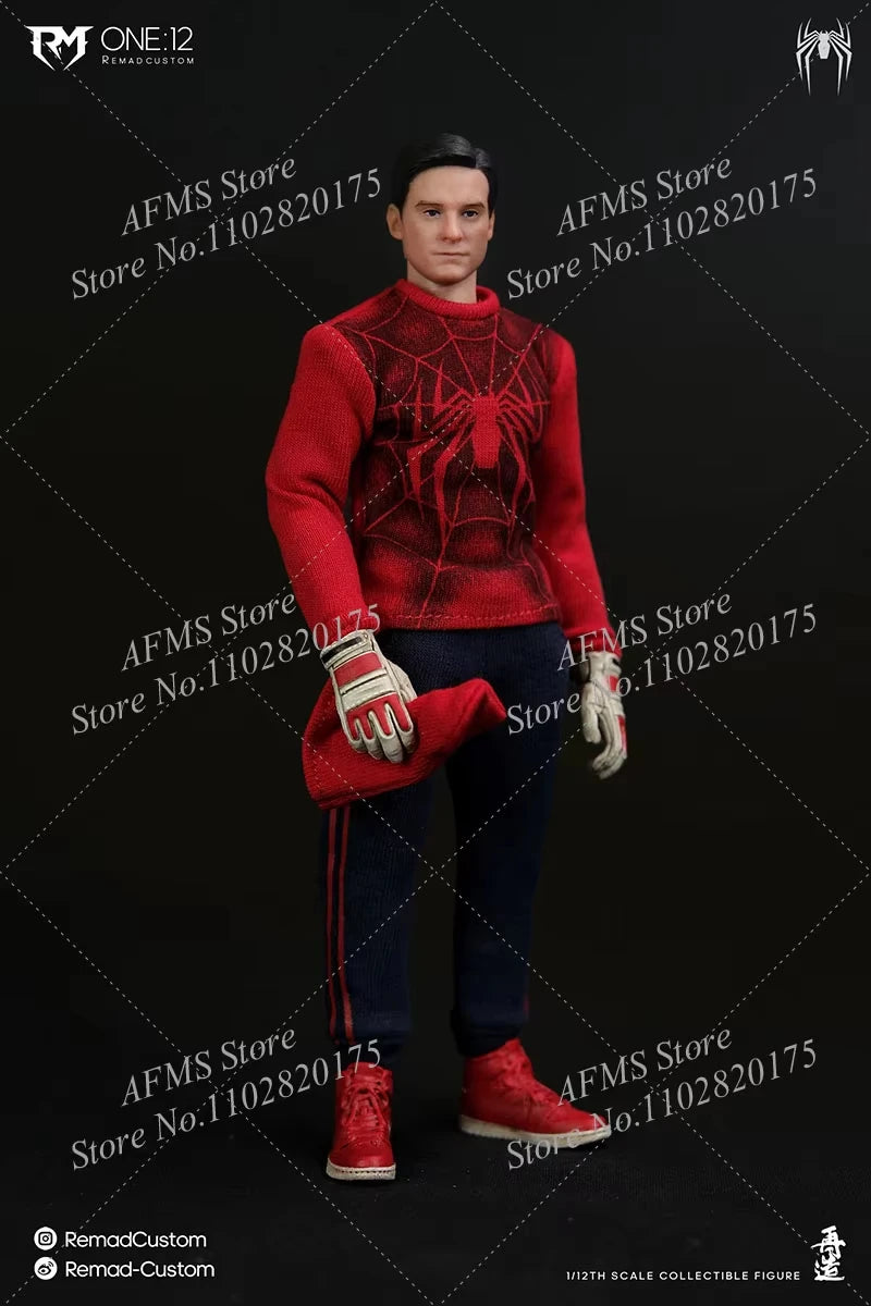IN STOCK RemadCustom RM-008 1/12 Scale Collectible Figure Spider Hero Boy Wrestler Full Set 6" Men Soldier Action Figure Model