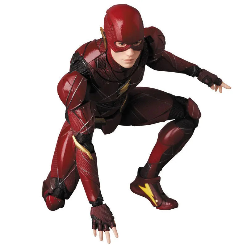 Dc Comics Maf 058 16cm Flash Justice League Superhero Action Figure Decoration Model Toy Tabletop Decoration