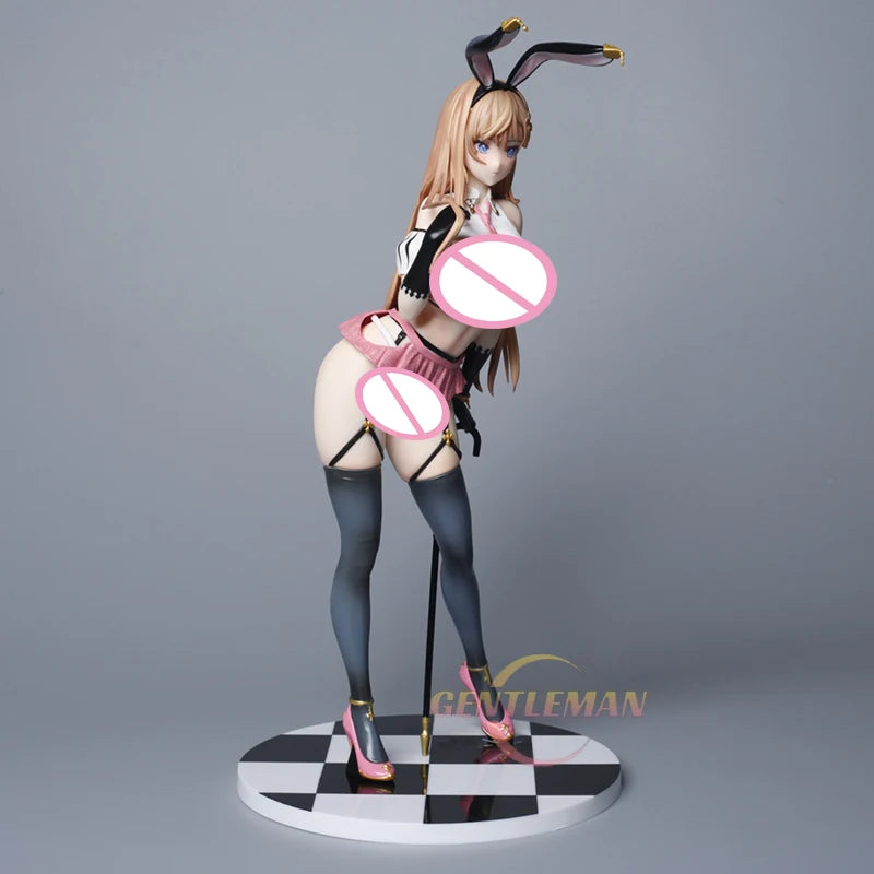 Native Pink Cat Mataro 1/6 PVC Action Figure - Adult Collection Sexy Anime Girl Gal Bunny Original Character Model Doll Gift