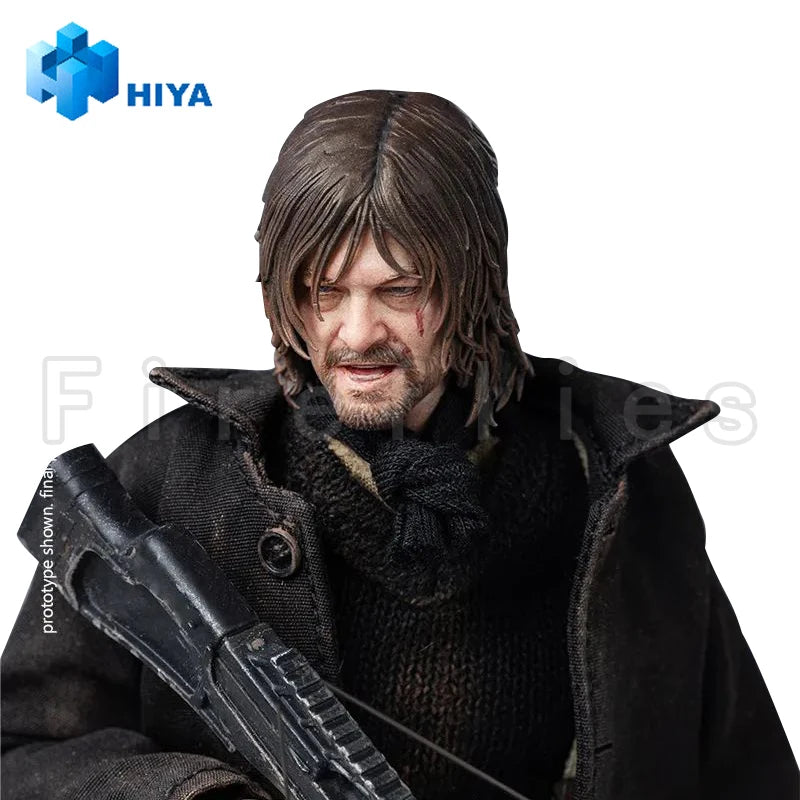 1/12 HIYA 6nch Action Figure Exquisite Super Series The Walking Dead Daryl Dixon Daryl Anime Model Toy