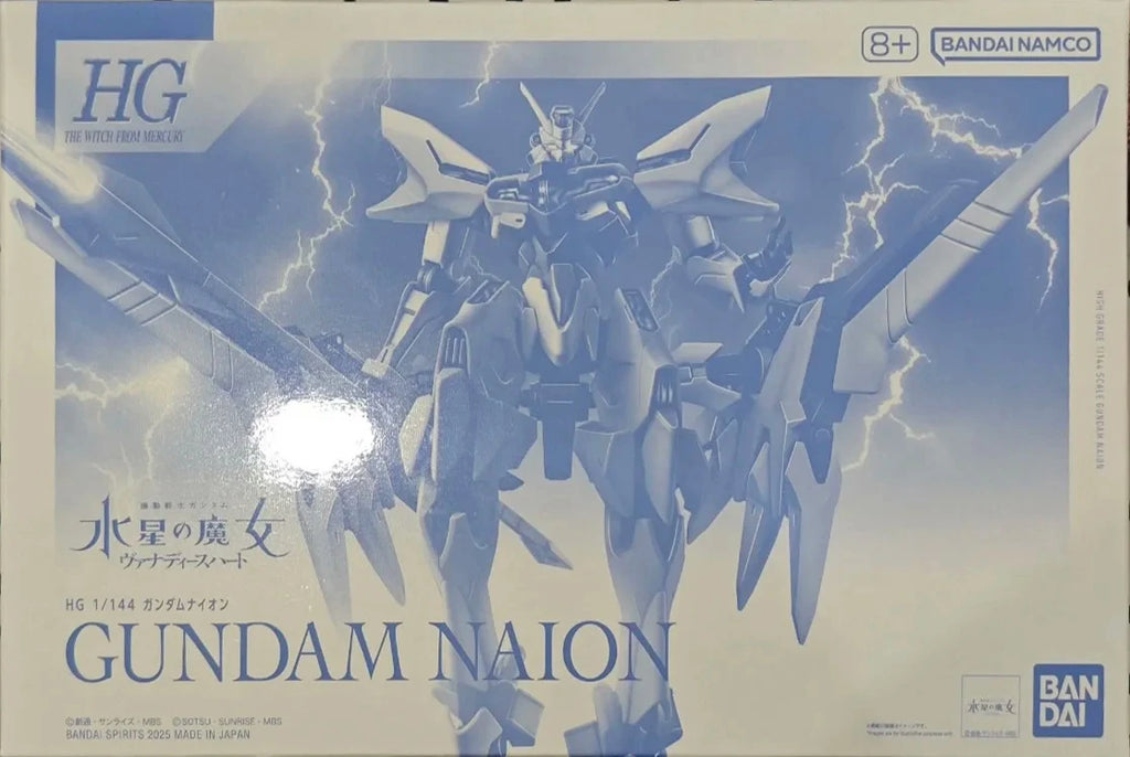 Bandai In Stock Genuine Bandai Hg Mobile Suit Gundam The Witch From Mercury Naion Gundam Figure Anime Action Assembled Model Toy