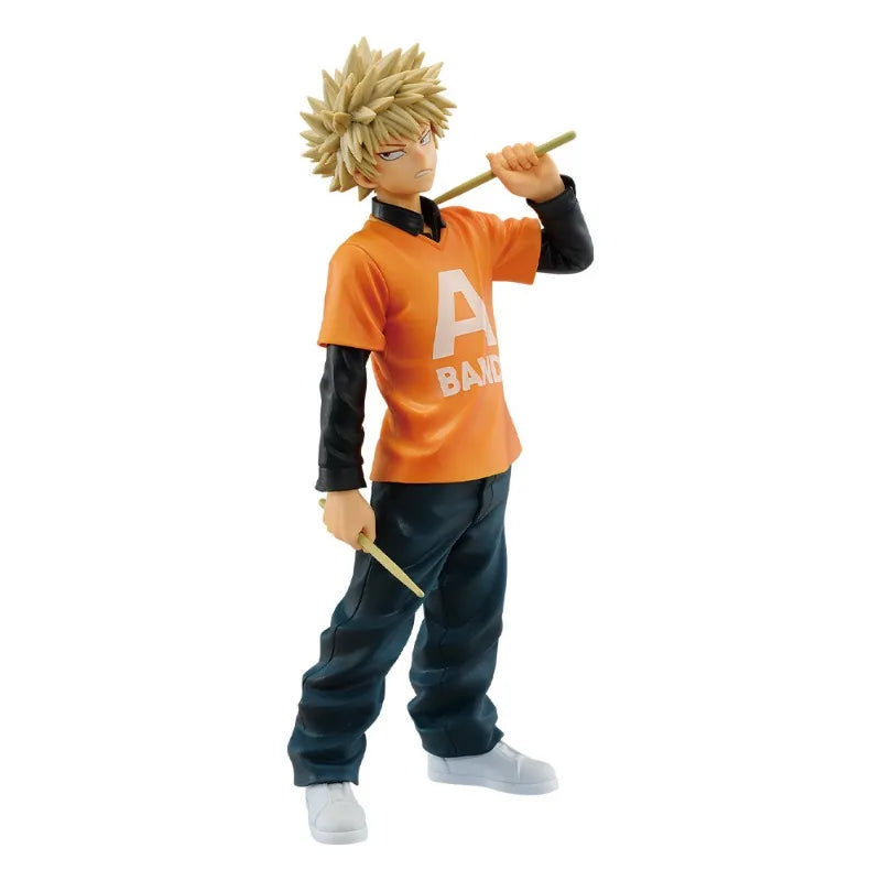My Hero Academia Bandai Midoriya Izuku Bakugou Katsuki Kaminari Denki YAOYOROZU MOMO Аниме Фигура PVC Опакован модел Кукли Играчка