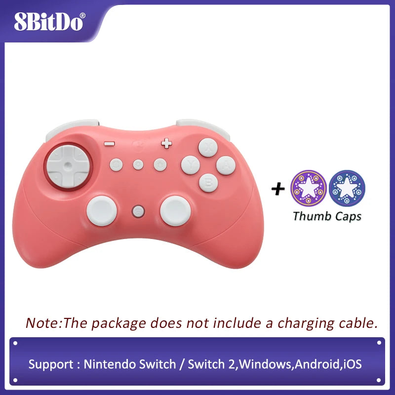 GuliKit NS58 Elves 2 Bluetooth Controller for Nintendo Switch / Switch 2,Windows, Android, iOS Support Switch 2 Wake-up