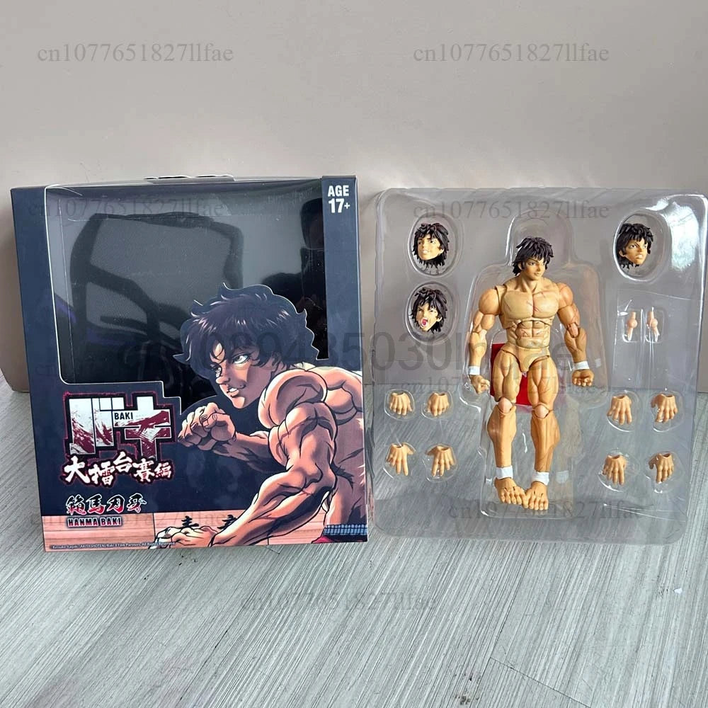 STORM TOYS Hanma Yuujiro Yujiro Hanma Baki Super-movable BAKI Multi-headed Action Figure Model Toys Joint Movable New Year Gift