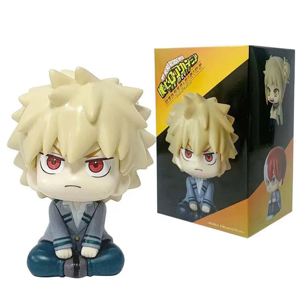 Bandai Original Ichiban KUJI MY HERO ACADEMIA Anime-Figur Katsuki Bakugo Actionfigur Spielzeug für Jungen, Mädchen und Kinder Geschenk Modell
