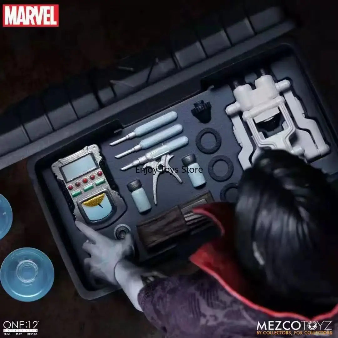 In-Stock | MEZCO 1:12 6-Inch Cloth-Outfitted Articulated Action Figure - Marvel: Morbius The Living Vampire