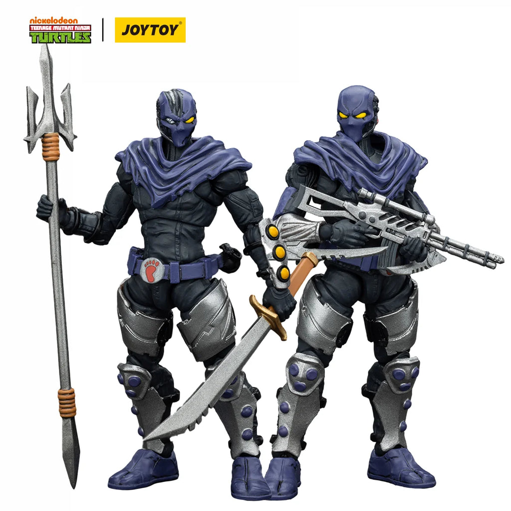 [Available in Asia] JOYTOY 1/18 Action Figure TMNT Ninja Turtles Shredder Foot Clan A Foot Clan B Anime figures Toys