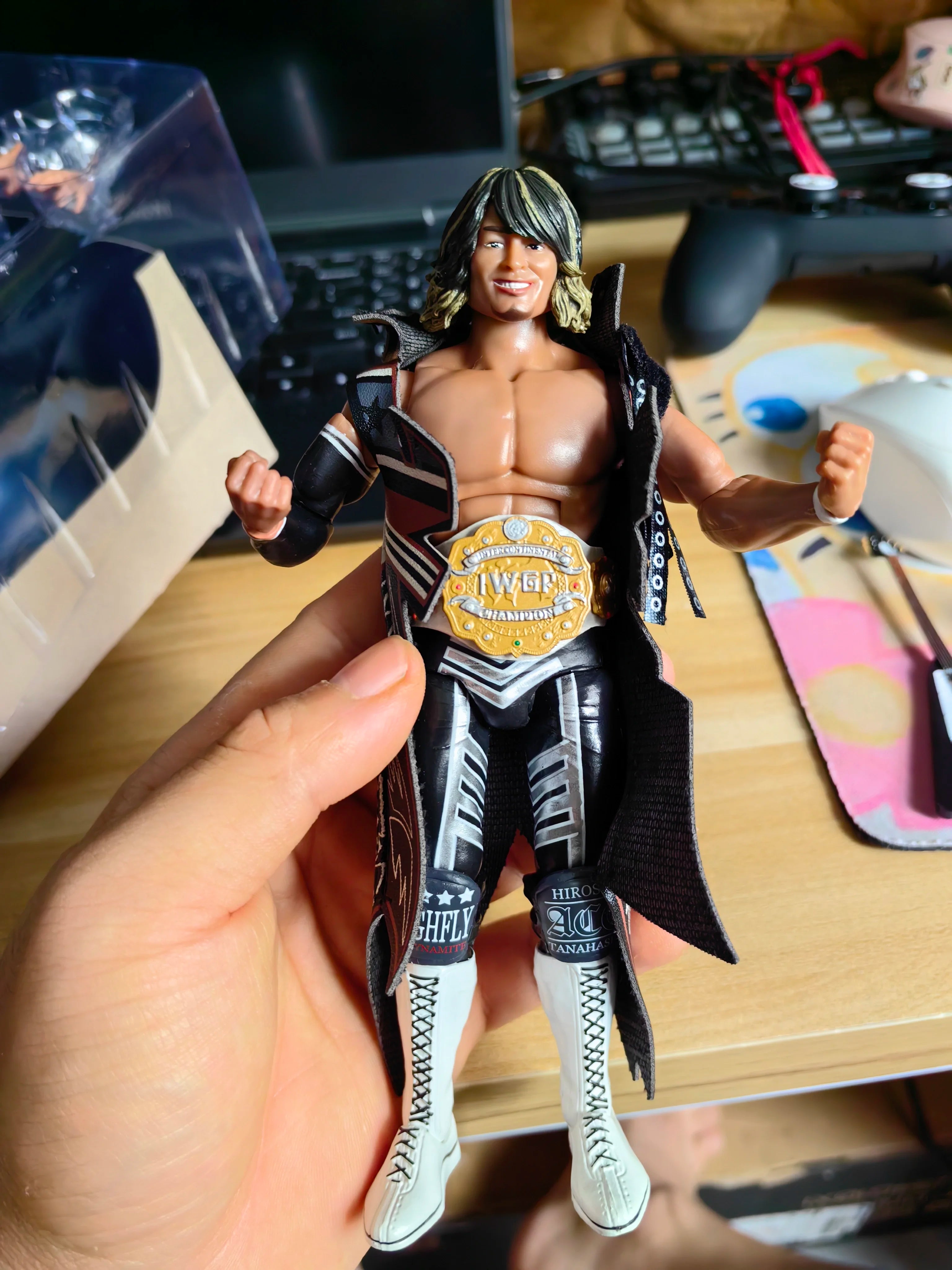 Super7 New Japan Pro Wrestling Bushi Hiromu Takahashi Tetsuya Naito Series 2 NJPW Ultimate Edition 7 Inches