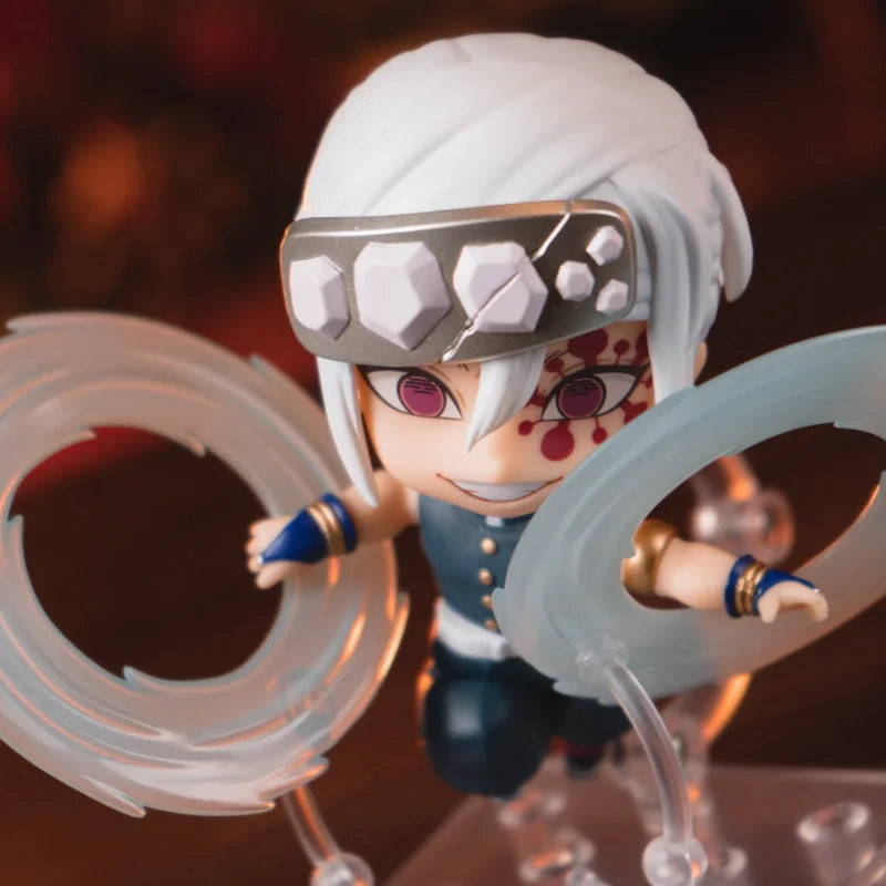 Genuine Good Smile Nendoroid Demon Slayer Uzui Tengen Model Anime Action Figure Toys Kids Room Ornament Girl Gifts Collection