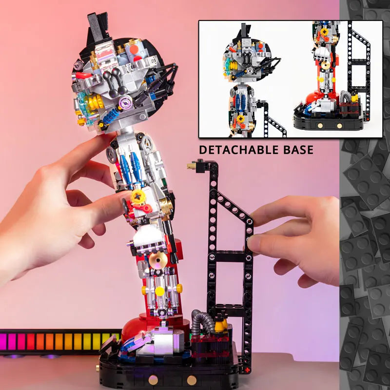 Blocks Toys Cartoon Action Figure Astro Boy Building Block Toy Action Figure Collection Model Toy Birthday Children's Gift