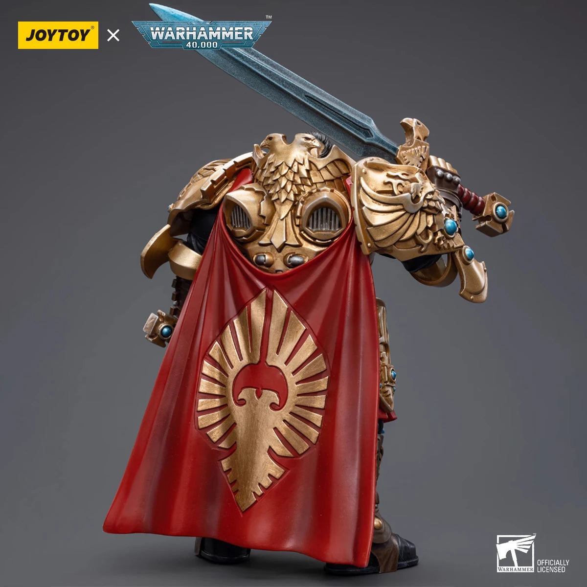 JOYTOY Warhammer 40K Action Figure Adeptus Custodes Blade Champion Anime Figure Joints Movable Figurine Collection Model Toys