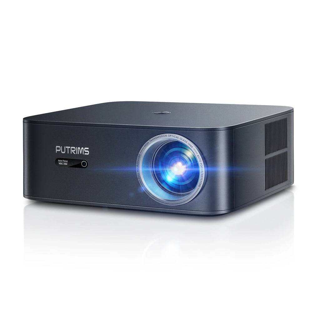 FHD 1080P-Projektor, Bluetooth-WLAN-Projektor, offiziell Netflix und AI-Autofokus, 1500 ANSI, 30000 Lumen, Autofokus, 4K-Unterstützung