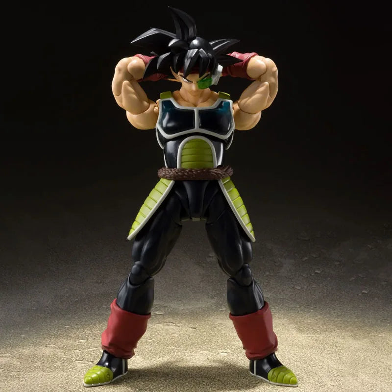 Low price In Stock BANDAI Original S.H.Figuarts DRAGON BALL BARDOCK SHF Action Figure Model Toy Gift for Kids Foam Box Packaging