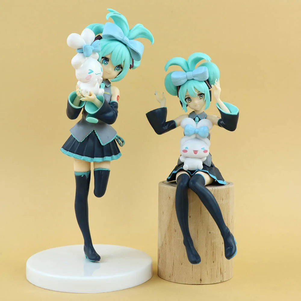 Cinnamoroll Piapro Characters Hatsune Miku Girls Toy Anime Adult Figure Toy Anime Game PVC Action Figure Collectible Model Doll