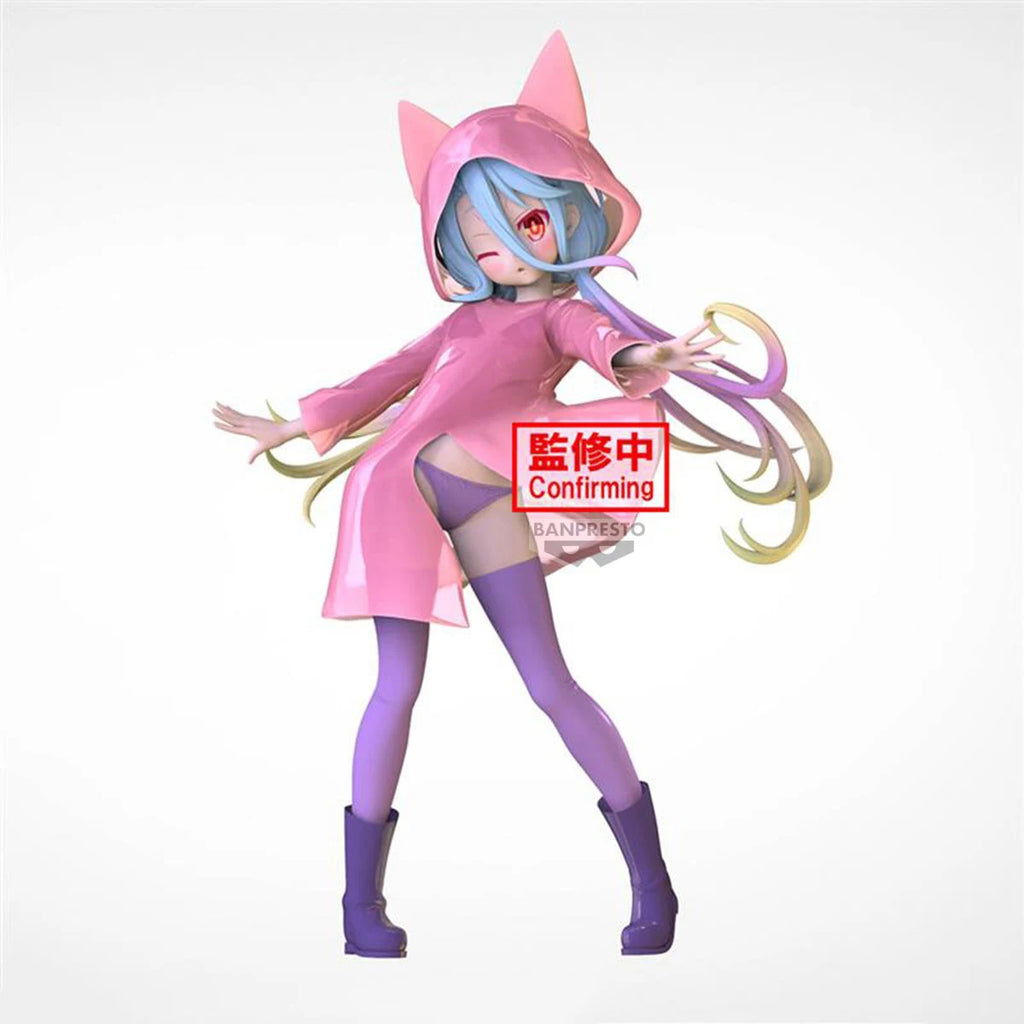 Original in Stock Bandai Spirits Banpresto  No Game No Life Shiro Anime Figure Action Figure Extremely fast delivery garage kit