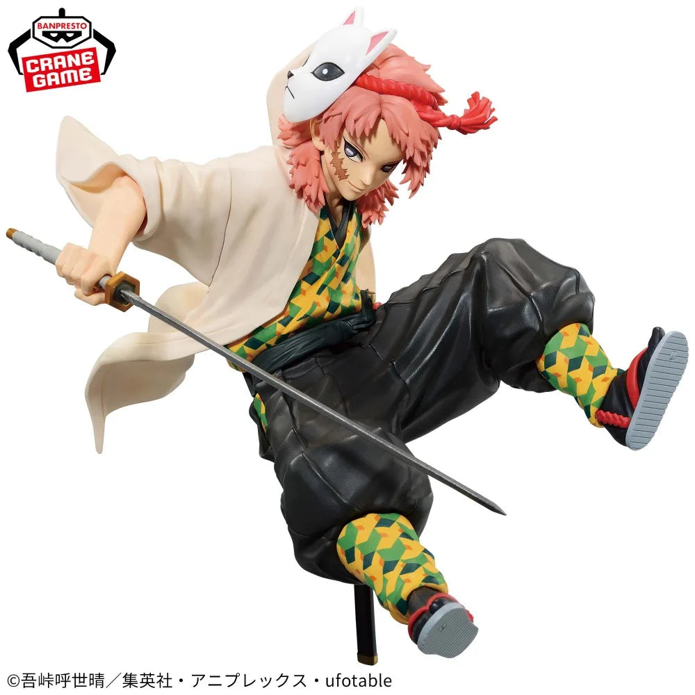 In Stock Bandai Original Genuine Banpresto Vibration Stars Demon Slayer: Kimetsu No Yaiba Sabito 13cm Model Toy Figures Gift