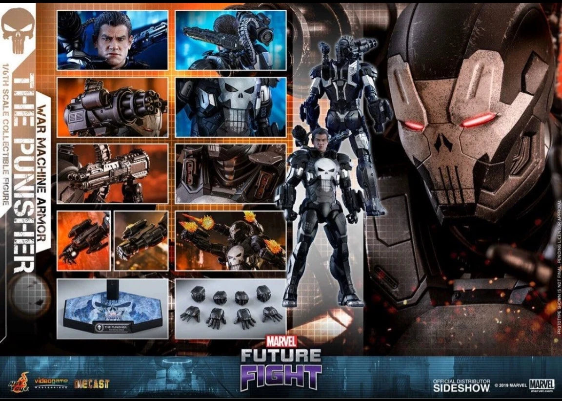New Original Hot Toys Marvel WAR MACHINE ARMOR THE PUNISHER VGM33 Action Figures Toys Collection