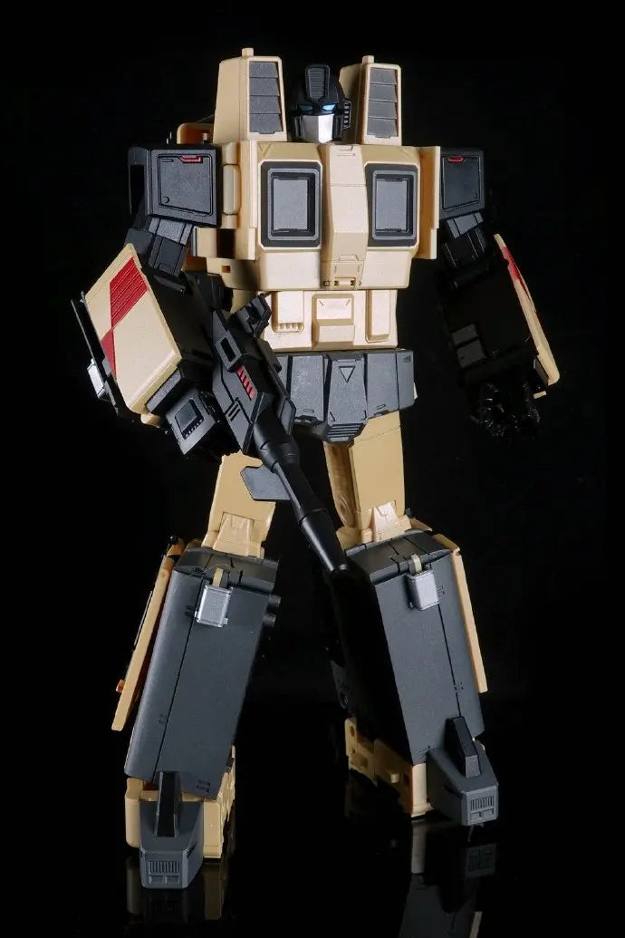 Children's toy transforming robot Raiden MS 01-06 Dark Night Ice Field Iron Fist Moon Flash Green Land Cold Peak Aurora