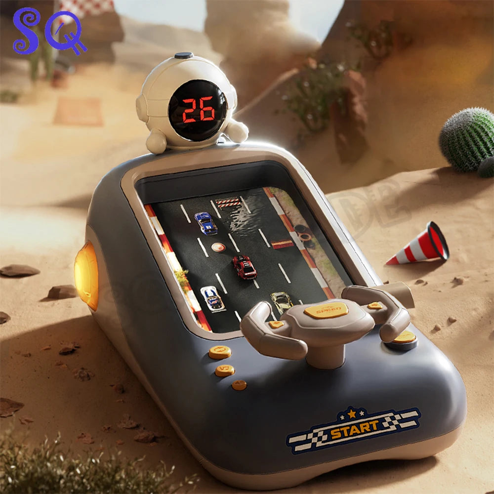 Mini Time Racing Spielkonsole Desktop Dekorationen Arcade Spiel Für Retro Spiel