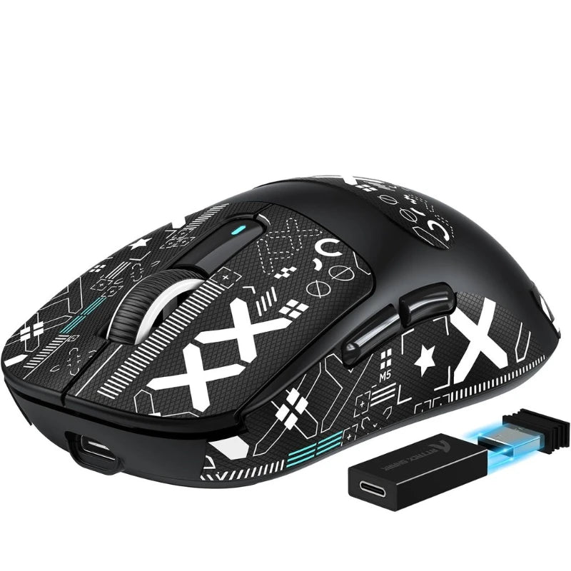 Attack Shark X3Pro Kabellose Bluetooth-Gaming-Maus PixArt PAW3395 26000 dpi Optische Maus Tri-Mode-Verbindung Makro-Gaming-Maus