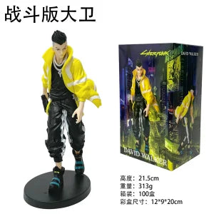 16CM Anime Game Cyberpunk: Edgerunners David Martinez Figure Standing Anime Model Toy Gift Lucy Collection Rebecca Aciton Figure