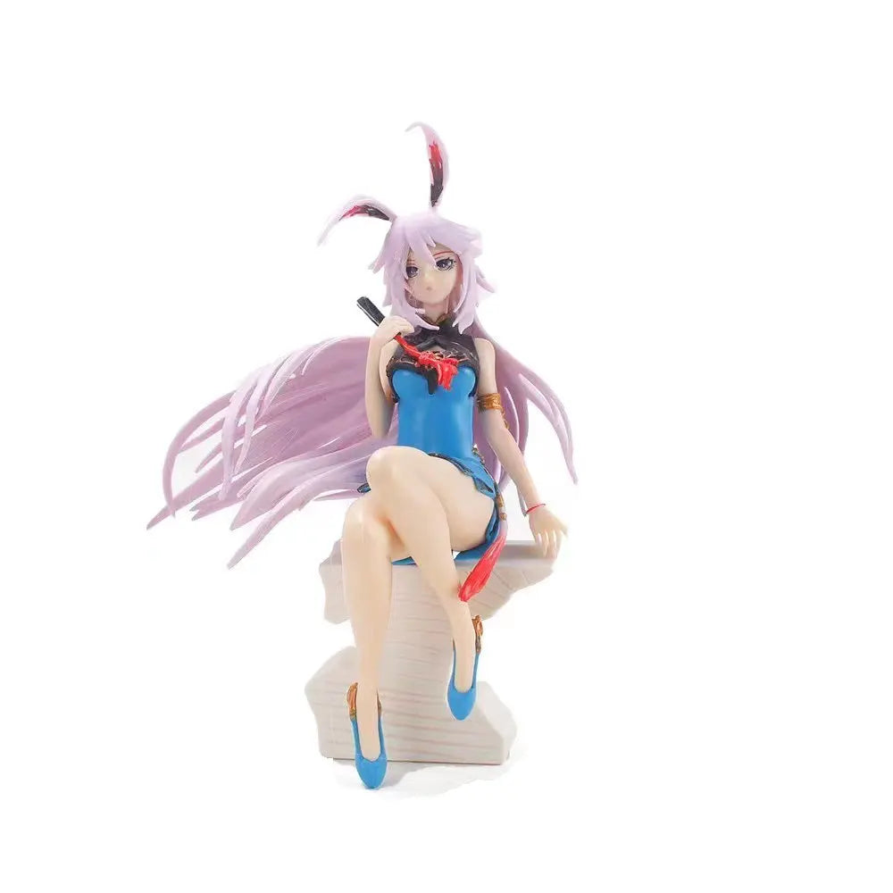 19CM Аниме игра MmiHoYo Фигурка Два модела Yae Sakura Седнала позиция Аниме Модел Играчки Подаръци Колекция Декорация Орнаменти PVC