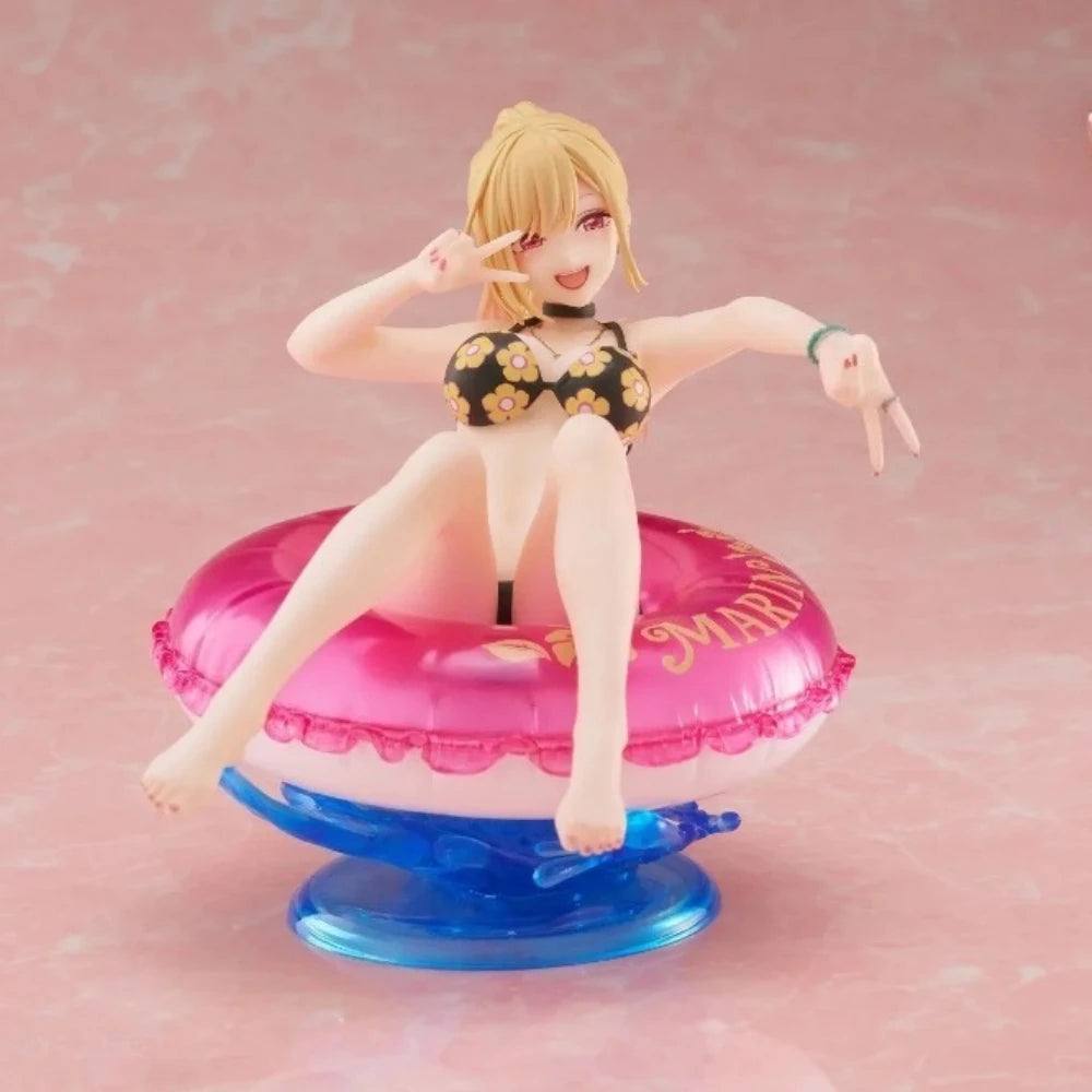 In Stock Taito Original Genuine Sono Bisque Doll Wa Koi O Suru Aqua Float Girls Kitagawa Marin 10cm Model Anime Girl Figures Toy