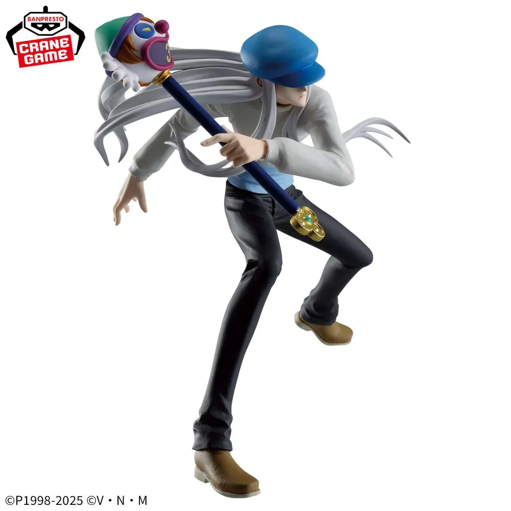 In Stock Bandai Original Genuine Banpresto Anime HUNTER×HUNTER Vibration Stars Kite Kaito 14cm Collection Model Toy Figures Gift