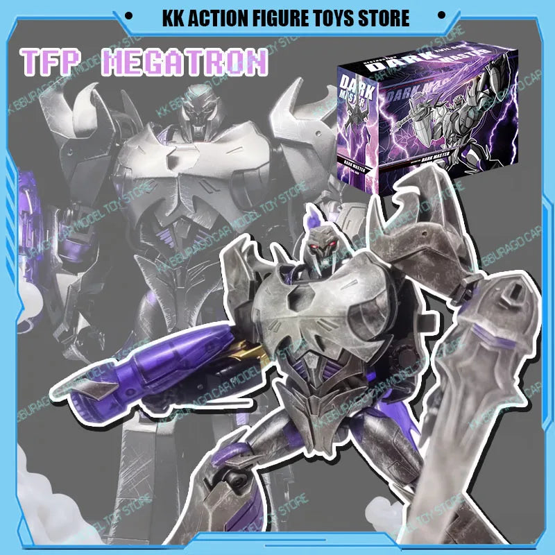 APC Toys Transformation TFP Megatron Action Figure Battle Damaged Version Collectible Model Display For Anime Fans Dark Master