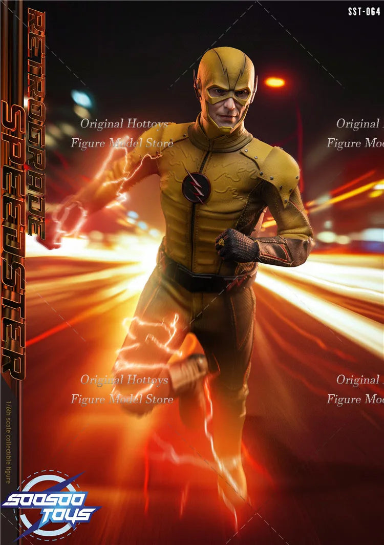 Soosoo Toys SST-064 1/6 Scale Men Soldier Speedster Comics Series Classical Character Full Set 12-inch Action Figure Model Gifts