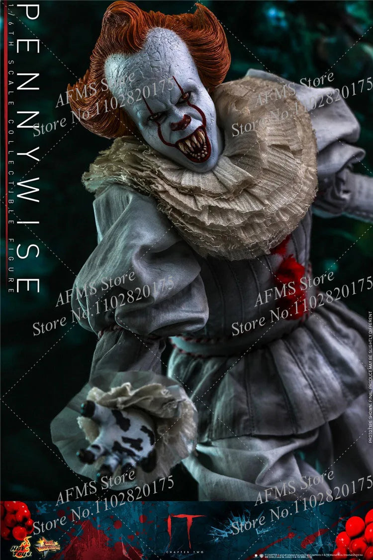 MMS555 1/6 Scale Collectible Figure It Pennywise Classic Horror Movie Clown Full Set 12Inch Men Soldier Action Figure