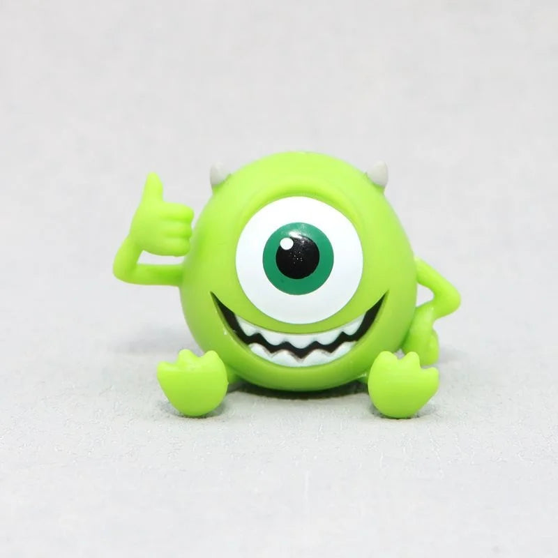 4Pcs University Monsters Inc Figures James P Sullivan Anime Action Figure Michael Wozosky Randall Boggs Q Version Model