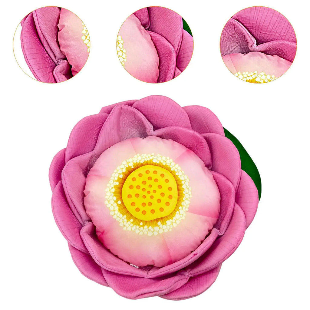 Flower Cat Sofa Bed Lotus Shape Cute Three dimensional Pet Bed for Small Dog