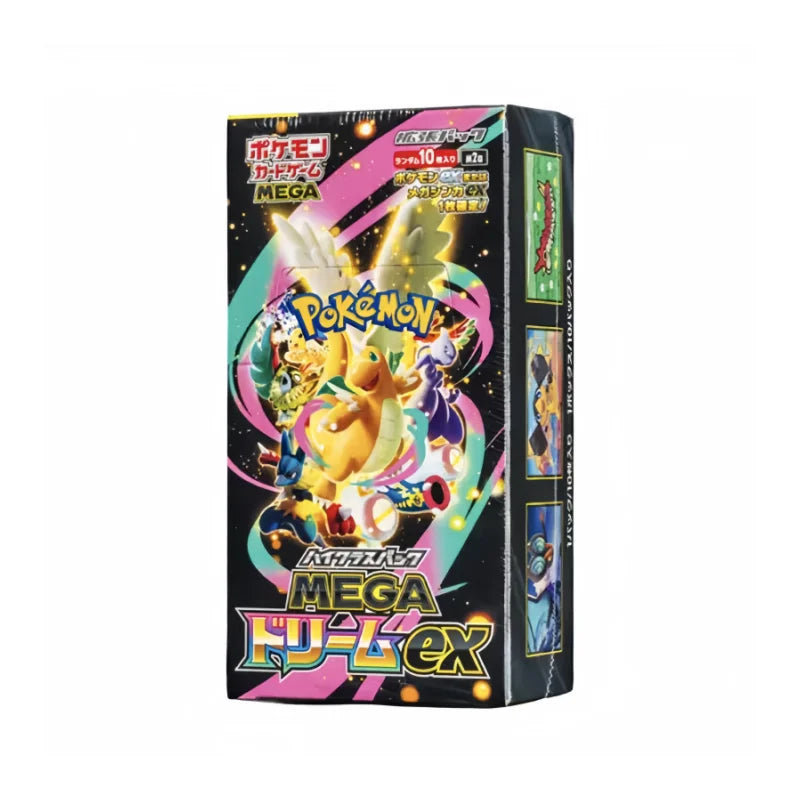 In Stock Original PKM PTCG Mega MEGA Dream ex Phantasmal Flames Mega Lucario Booster Japanese version Collection Surprise Cards