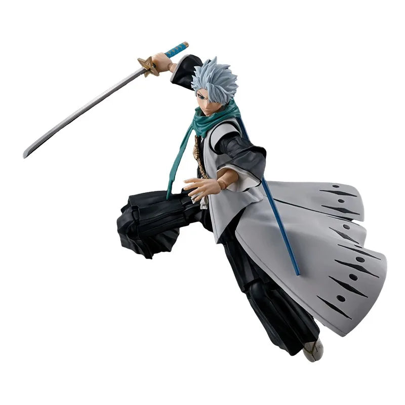 Bandai Original SHF BLEACH Ichigo Kurosaki Toushiro Hitsugaya Byakuya Kuchiki Kenpachi Zaraki Renji Abarai Anime Figur Modell Spielzeug
