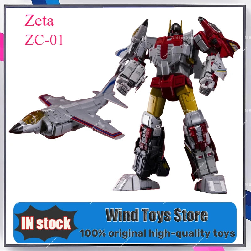 ZETA TOYS-Transformable Action Figure ZC-06 ZC06 Superion Silverbolt Tires Skydive Air Raid Firefly Pentajet in Stock