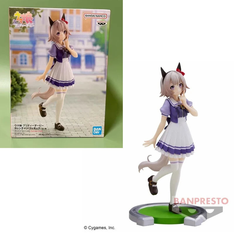 Fast Shipping Bandai Anime Pretty Derby BANPRESTO Special Week Rice Shower Silence Suzuka Tokai Teio Original Model Toys Figure