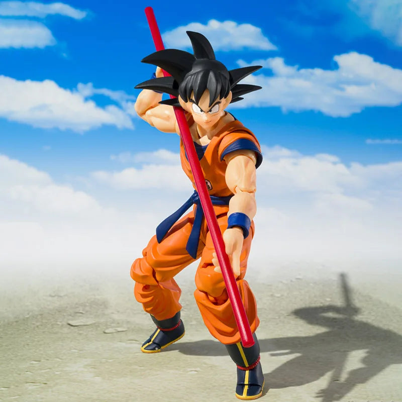 Brand new In Stock BANDAI Original Box S.H.Figuarts DRAGON BALL SON GOKU SON GOHAN SHF Action Figure Model Toy Gift for Kids