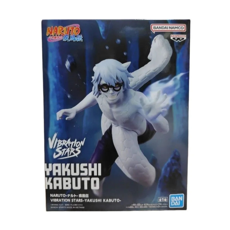 Bandai In Stock Banpresto Vibration Stars Original Anime Naruto Uchiha Itachi Yakushi Kabuto PVC Action Figure Model Toy Gift DT
