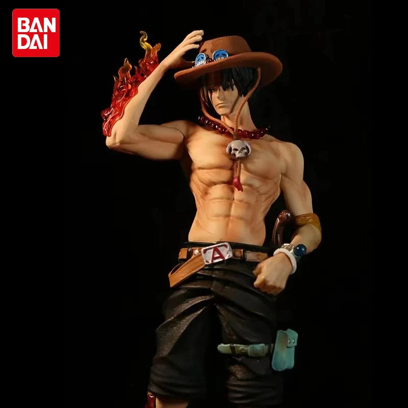 23cm Anime Ace Figure One Piece  Action Figurine PVC Collectible Statue Model Toys Gifts