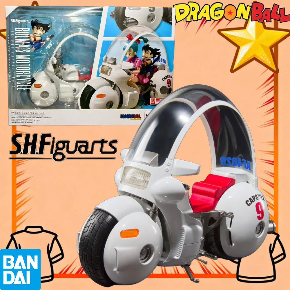 100% Authentic In Stock Bandai S.H.Figuarts Dragon Ball Bulma's Motorcycle - Hoi-Poi Capsule No.9 - Action Figure