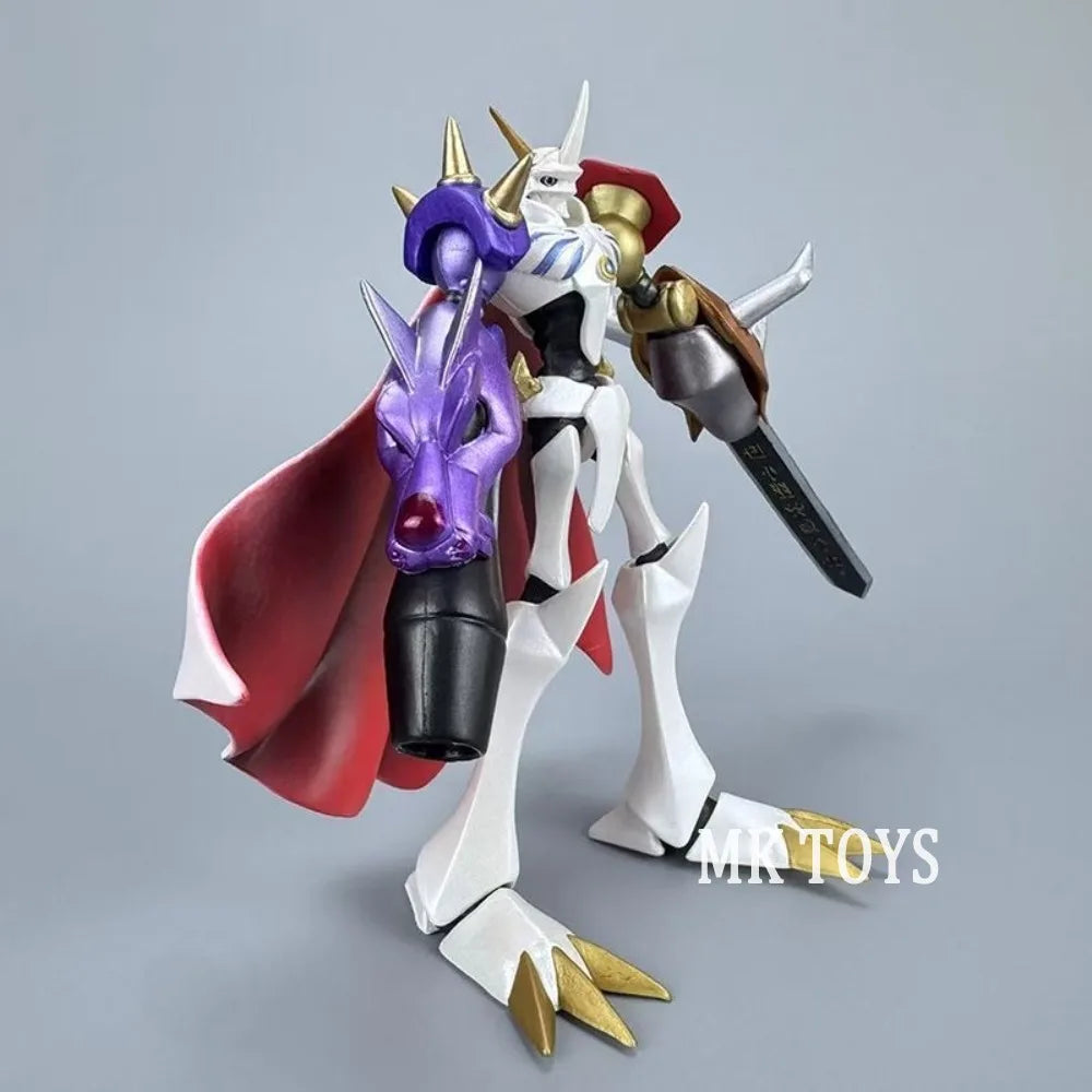 17cm Anime Digimon Adventure Figure Gallantmon Omegamon Action Figures Pvc Statue Desktop Ornamen Collection Model Toys Gifts