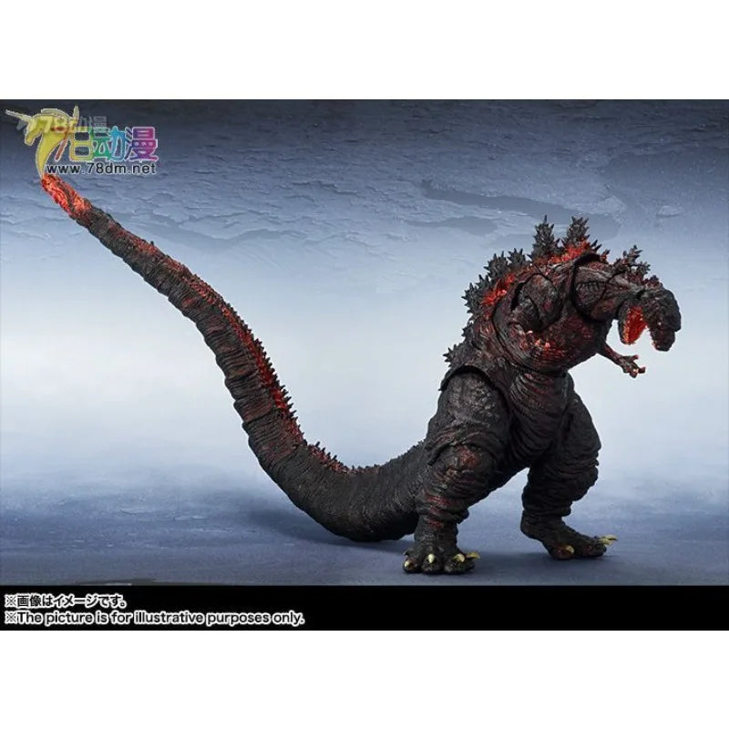 Bandai S. H. MonsterArts Products Are Movable Godzilla Fourth Form (2016) Anime Action Figure  Model Toys Model Gifts for Boys