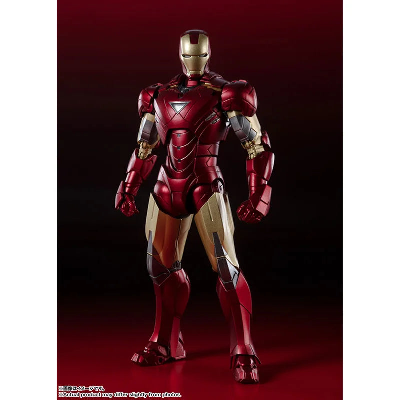 In Stock Bandai S.H.Figuarts Iron Man Mark 6 THE INFINITY SAGA Action Figure Anime Model Collectible Toys Gift