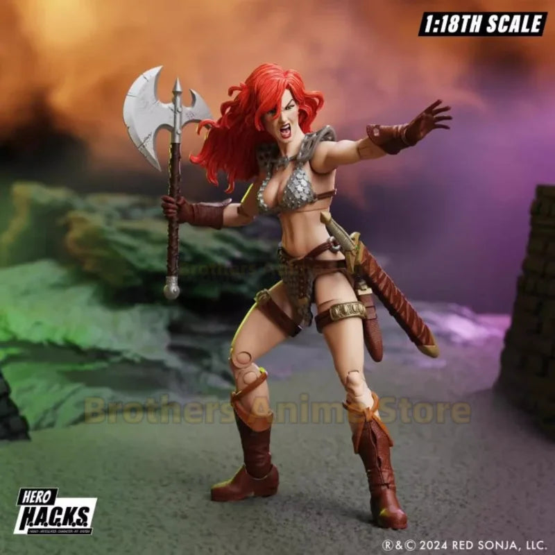 In stock Boss Strike 1/18 Deluxe Edition Red Sonia Action Doll Toy Collection Gift