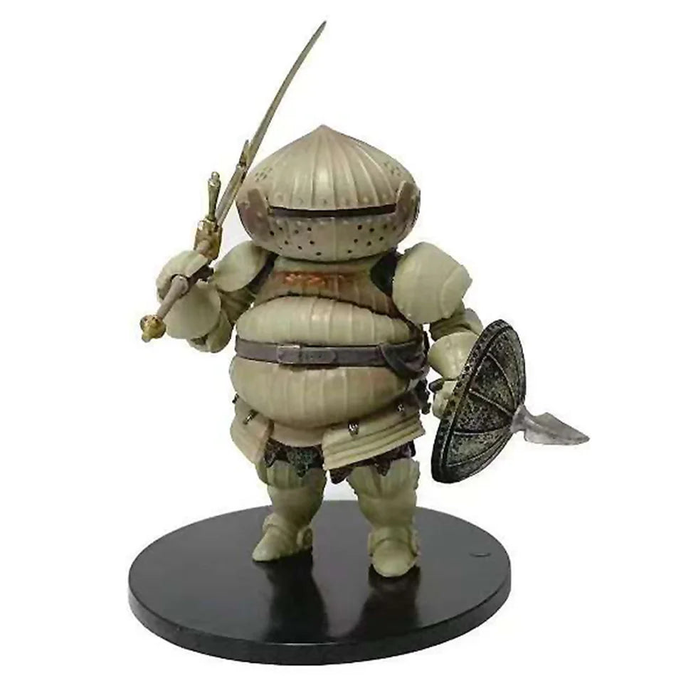 13CM Anime Game Dark Souls Siegmeyer Figure Q Version Dark Souls Sculpt Collection Standing Model Toy Gift Aciton Figure