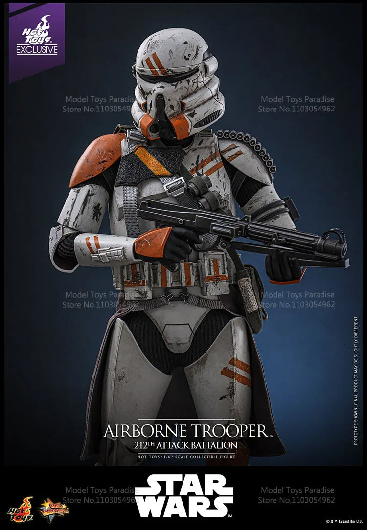 HOTTOYS HT MMS794 1/6 Collectible Toys Airborne Trooper 212 Attack Battalion Star Wars Soldier 12inch Action Figure Model Gifts