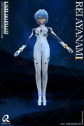 In Stock QHOUSE 1/6 Scale Collectible Japanese Anime EVA Ayanami Rei 12Inch Female Solider Action Figure Model Toys for Fans Gif