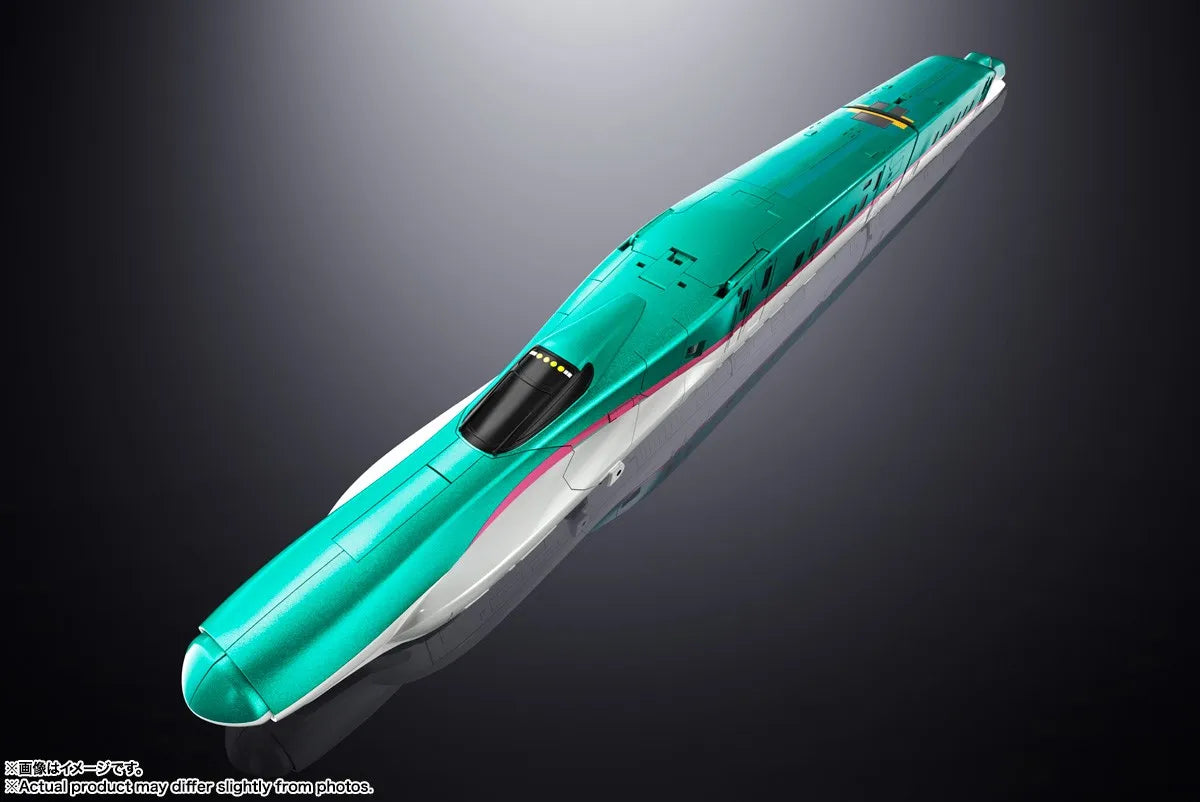 In Stock Genuine BANDAI SOUL OF CHOGOKIN GX-115 Shinkalion E5 Hayabusa Figure Anime Action Model Toy