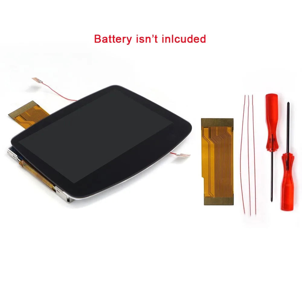 GBA V5 Laminated IPS LCD Backlight KIT Built-In Rechargeable 1800mAh Lithium Battery Type-c Port For Gameboy Adavance GBA Shell